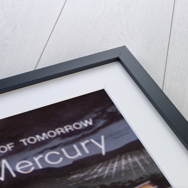 Poster advertising a Mercury car, 1957 by Unknown