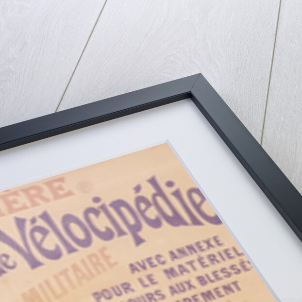 Poster advertising a bicycle exposition, 1892 by E Clouet