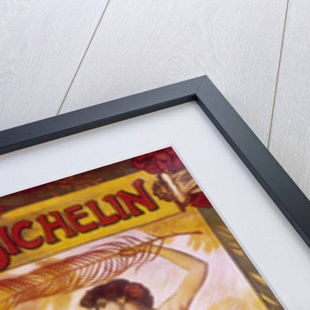 Poster advertising Michelin tyres by Unknown