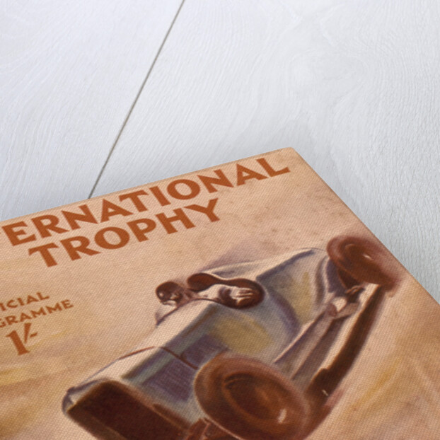 Programme for the Brooklands International Trophy, 1934 by Unknown