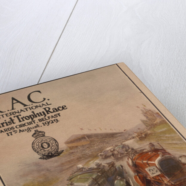 A programme for the RAC International Tourist Trophy Race, Belfast, Northern Ireland, 1929 by Unknown