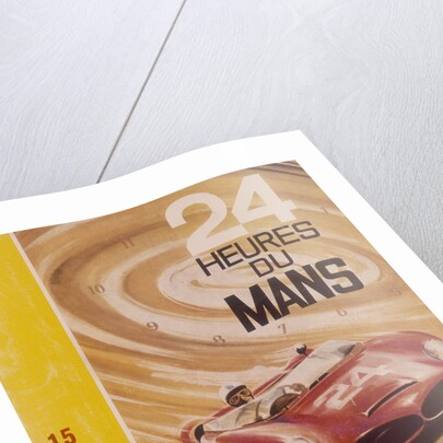A programme advertising Le Mans 24 Hours, 1963 by G Leygnac