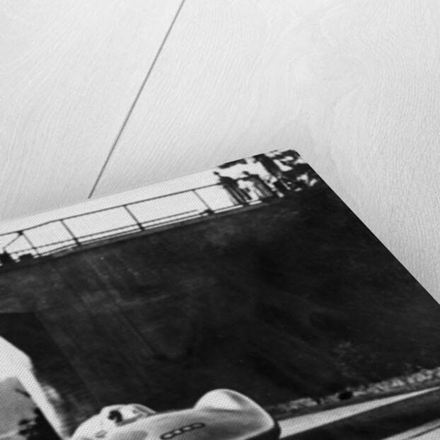 Bernd Rosemeyer driving an Auto Union, c1937-c1938 by Unknown