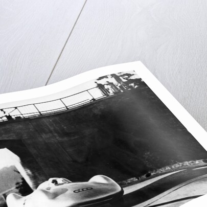Bernd Rosemeyer driving an Auto Union, c1937-c1938 by Unknown
