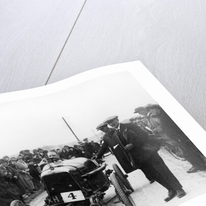 Aston Martin at a motor racing event, 1922 by Unknown