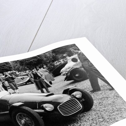 Ferrari 166 at Spa, Belgium, 1949 by Unknown