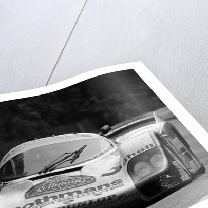 Porsche 956 on its way to winning the Le Mans 24 Hour Race, France, 1983 by Unknown