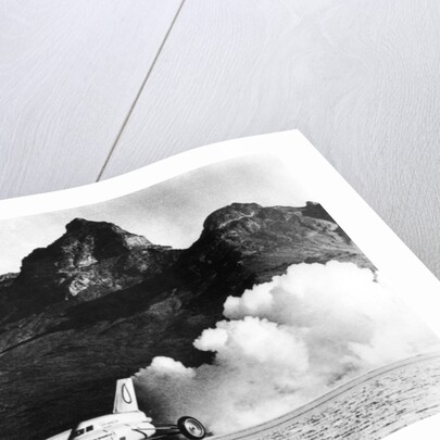 'Blue Flame' rocket-powered car, c1970 by Unknown