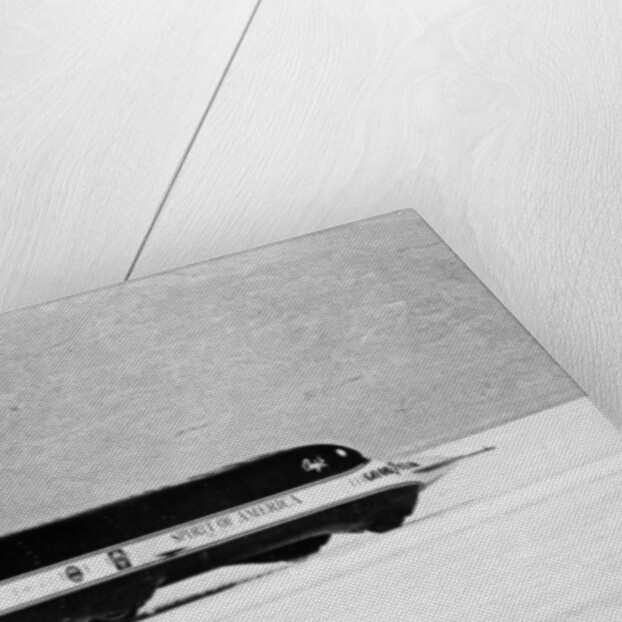 'Spirit of America Sonic I' breaking the Land Speed Record, Bonneville Salt Flats, Utah, USA, 1965 by Unknown