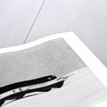 'Spirit of America Sonic I' breaking the Land Speed Record, Bonneville Salt Flats, Utah, USA, 1965 by Unknown