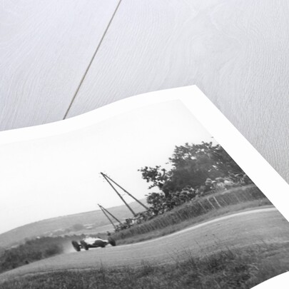 Rudolf Caracciola in his Mercedes, French Grand Prix, Rheims, 1938 by Unknown