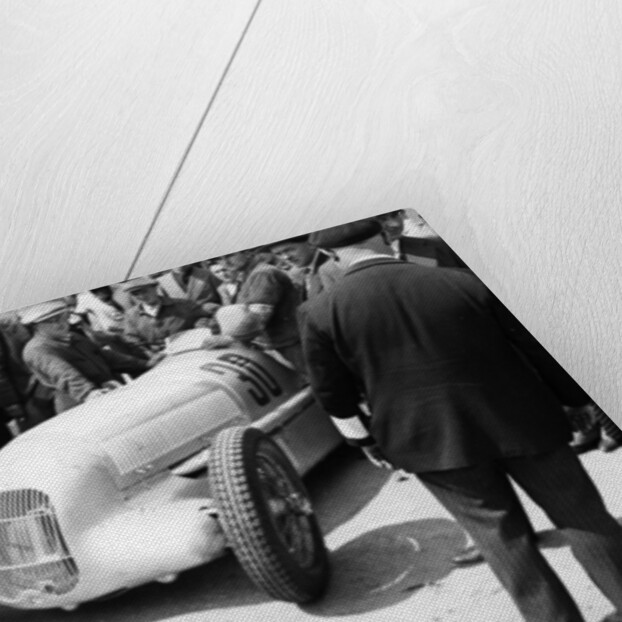 Mercedes-Benz W25 at the French Grand Prix, Montlhery, 1934 by Unknown