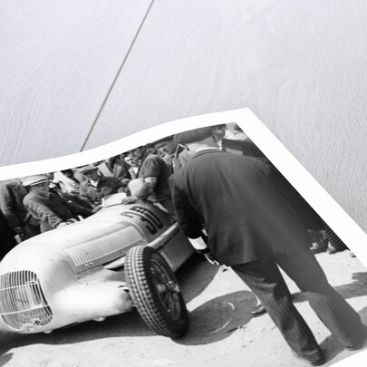 Mercedes-Benz W25 at the French Grand Prix, Montlhery, 1934 by Unknown