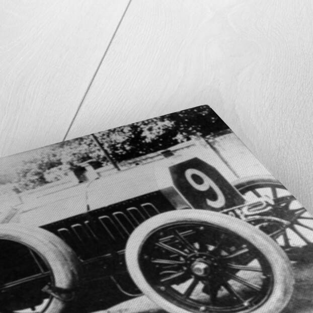 Woman behind the wheel of an Itala car, 1907 by Unknown