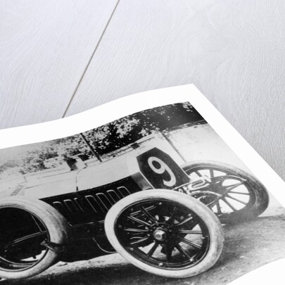 Woman behind the wheel of an Itala car, 1907 by Unknown