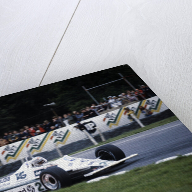 Alan Jones racing a Williams-Cosworth FW07B, British Grand Prix, Brands Hatch, 1980 by Unknown
