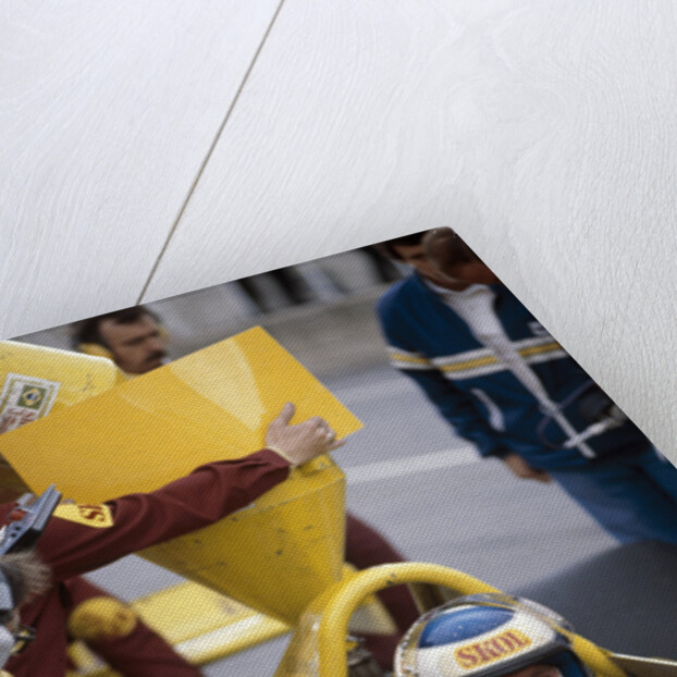 Keke Rosberg in a Fittipaldi-Cosworth F7, British Grand Prix, Brands Hatch, 1980 by Unknown