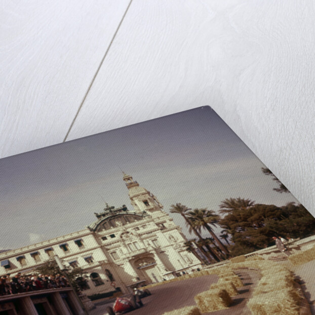 Two racing cars taking a bend, Monaco Grand Prix, Monte Carlo, 1959 by Unknown