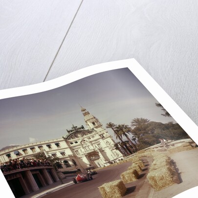 Two racing cars taking a bend, Monaco Grand Prix, Monte Carlo, 1959 by Unknown