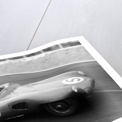 The winning Aston Martin DBR1 in the Le Mans 24 Hours, France, 1959 by Maxwell Boyd