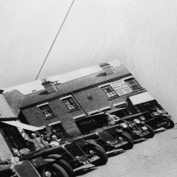 A line of Singer Le Mans 1.5 Litre TT cars, 1934 by Unknown