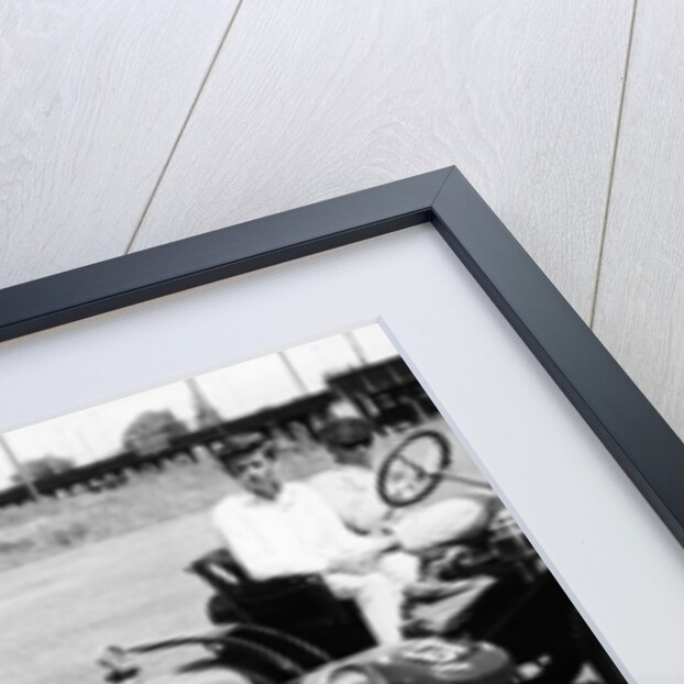 A woman at the wheel of a 3.6 litre 1914 Hispano-Suiza Alfonso XIII, Sydney, Australia by Unknown