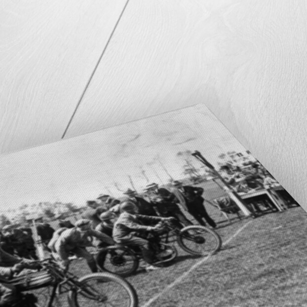 Nortons racing in Auckland, New Zealand by Unknown