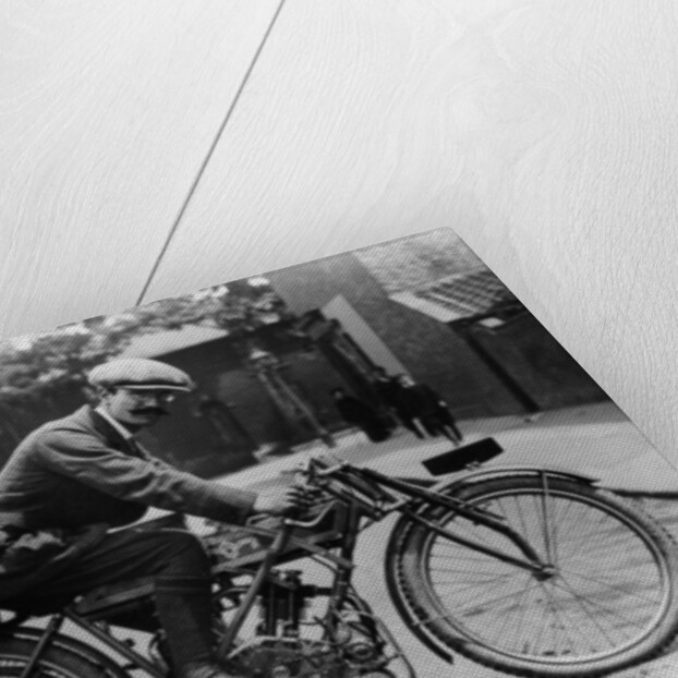 Harry Collier on a Matchless bike, Isle of Man Senior TT, 1912 by Unknown