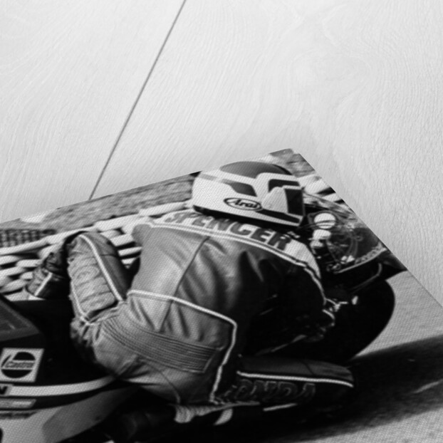 Freddie Spencer on a Honda NS500 by Anonymous