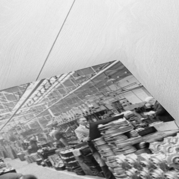 Machine shop at Ariel Motors, c1950 by Unknown