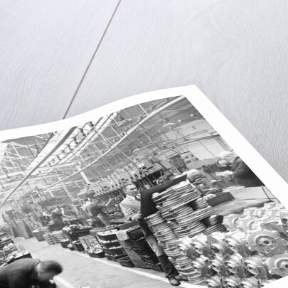 Machine shop at Ariel Motors, c1950 by Unknown