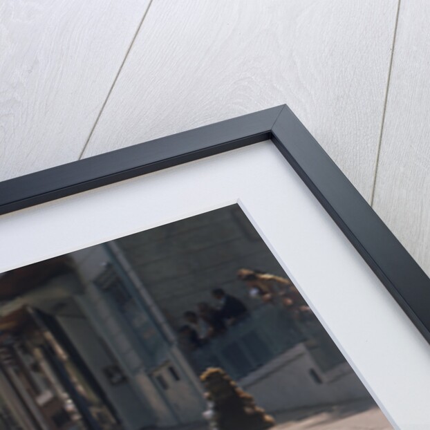 Graham Hill's Lotus leading John Surtees' Honda, Monaco Grand Prix, 1968 by Unknown