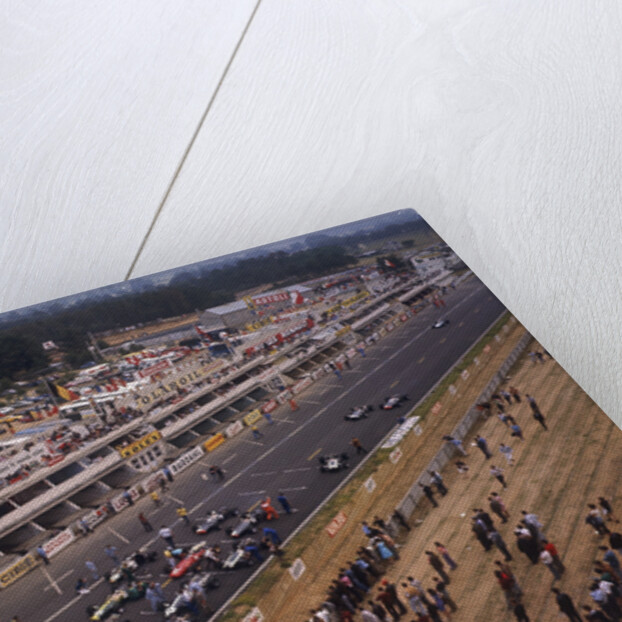 Starting grid of the French Grand Prix, Le Mans, 1967 by Unknown