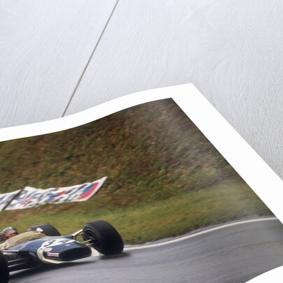 Jo Siffert's Lotus-Ford, French Grand Prix, Rouen, 1968 by Unknown