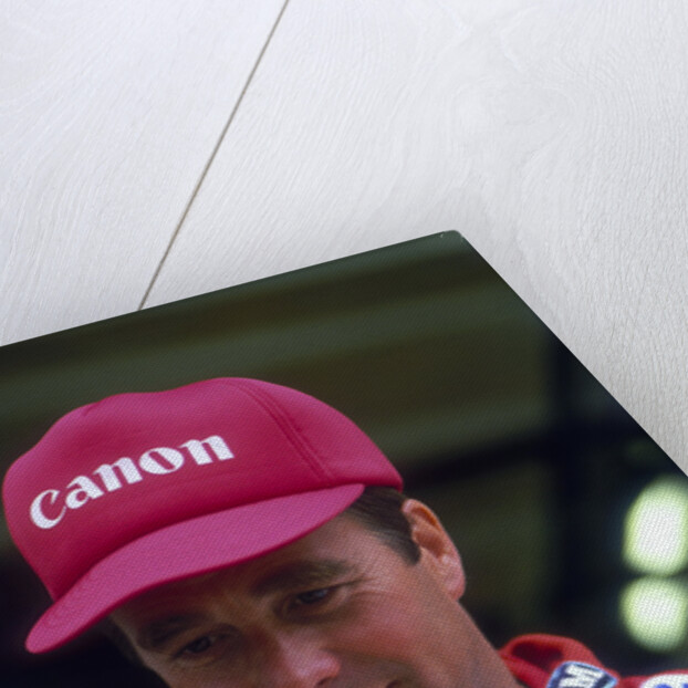Nigel Mansell at the British Grand Prix, Silverstone, Northamptonshire, 1988 by Unknown