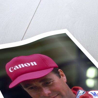 Nigel Mansell at the British Grand Prix, Silverstone, Northamptonshire, 1988 by Unknown