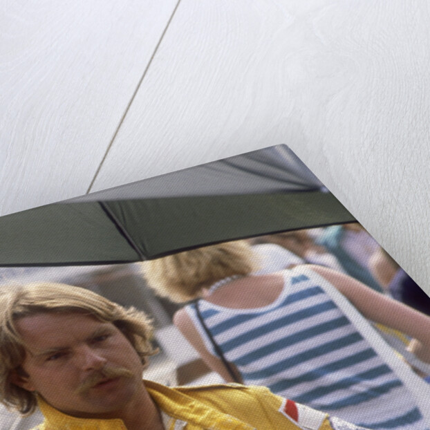 Keke Rosberg at the British Grand Prix, Brands Hatch, Kent, 1982 by Unknown