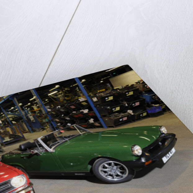 Austin Mini 1275 GT 1980 and MG Midget 1979 by Simon Clay