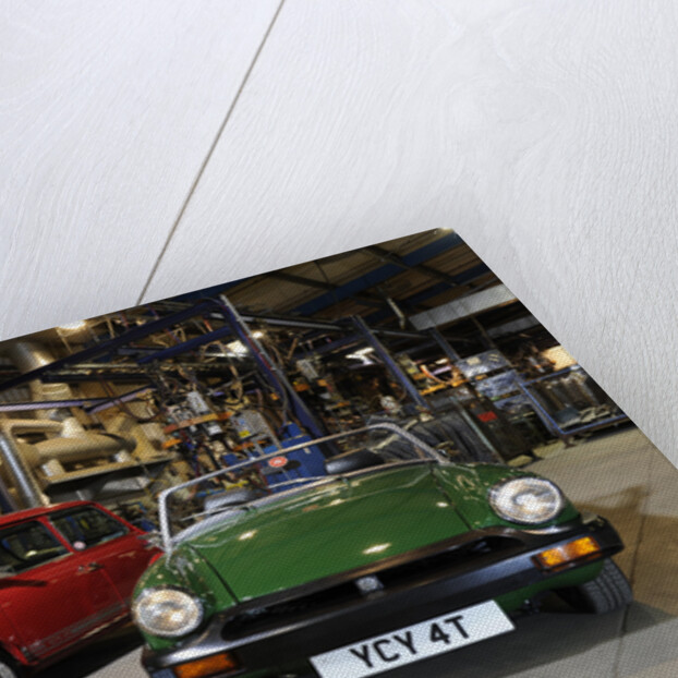 Austin Mini 1275 GT 1980 and MG Midget 1979 by Simon Clay