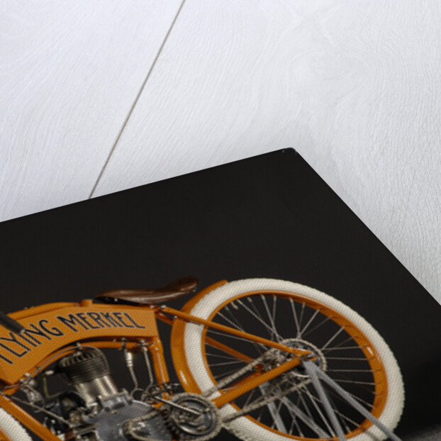 Flying Merkel 1911 by Simon Clay