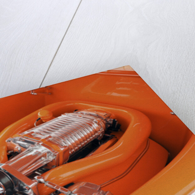 Ford Custom Orange Crush 1939 by Simon Clay