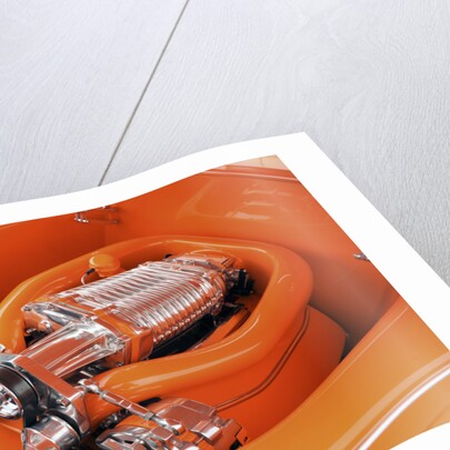 Ford Custom Orange Crush 1939 by Simon Clay