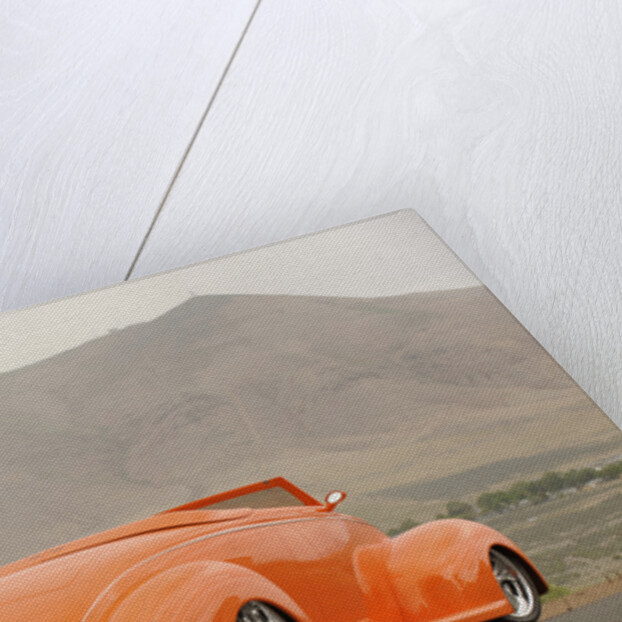 Ford Custom Orange Crush 1939 by Simon Clay
