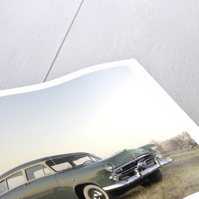 Ford Ranch wagon with kom pack trailer 1952 by Simon Clay