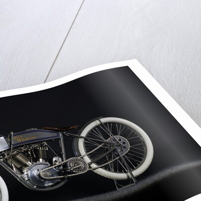 Harley Davidson boardtrack racer 1914 by Simon Clay