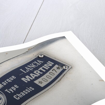 Lancia Martini Le Mans car chasis no 0007 1983 by Simon Clay