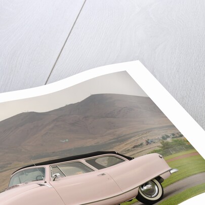 Nash rolltop convertible Marilyn Monroe 1951 by Simon Clay