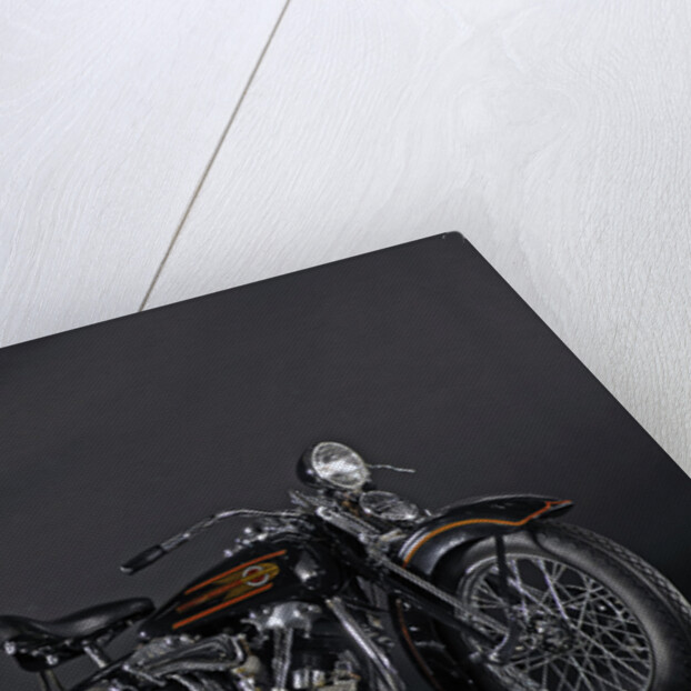 Harley Davidson ELS Knucklelhead 1937 by Simon Clay