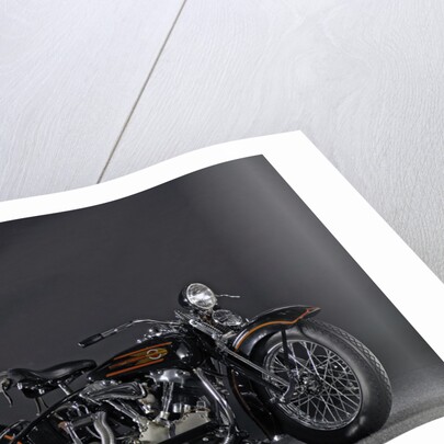Harley Davidson ELS Knucklelhead 1937 by Simon Clay