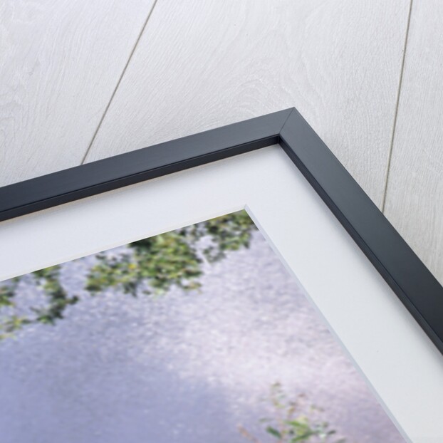 1989 Alfa Romeo 164 driving through a ford by Unknown